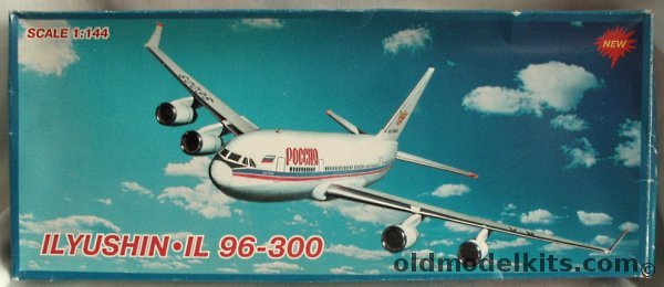 Tupolev 1/144 Ilyushin Il-96-300 Transport Airbus plastic model kit